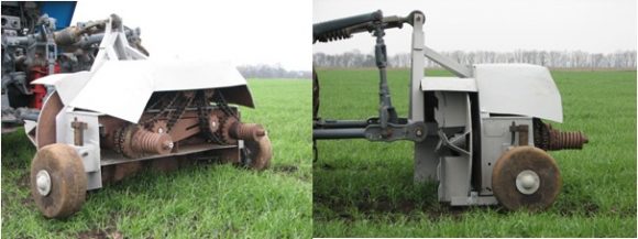 Rotary spreader of organic fertilizers