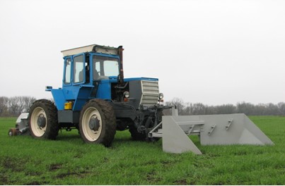 Development of design and production of a prototype of a roller-spreader of organic fertilizers